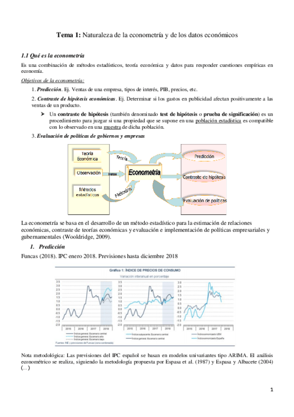 Miniatura del documento Tema 1 ECONOMETRÍA.pdf