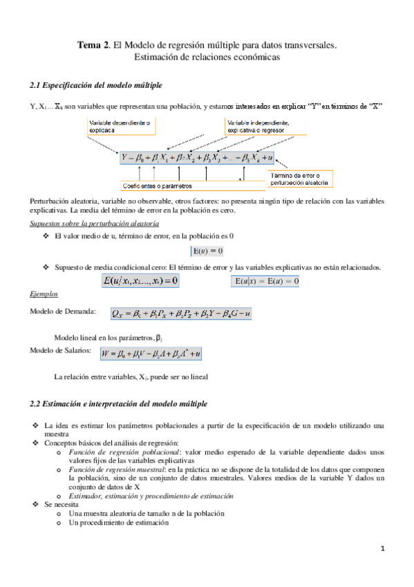 Miniatura del documento Tema 2 ECONOMETRÍA.pdf