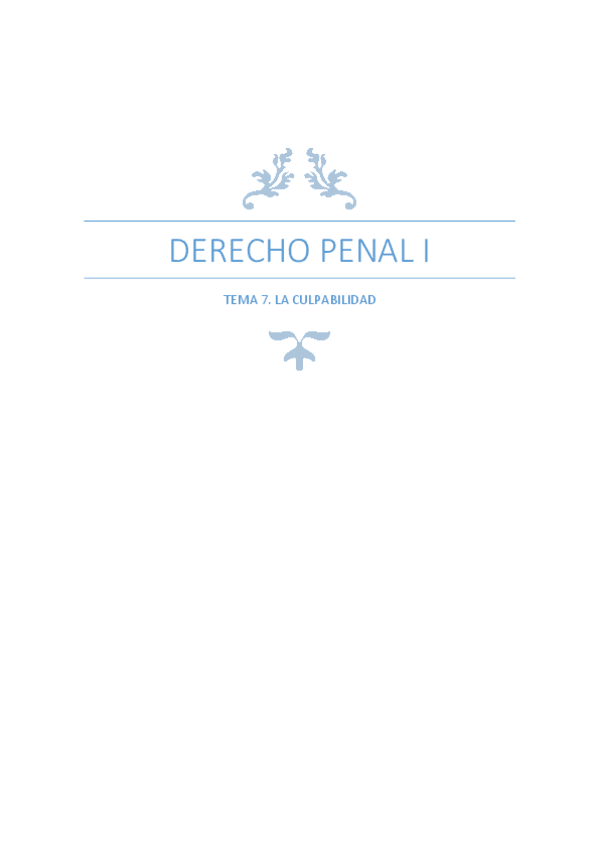 Miniatura del documento TEMA 7. LA CULPABILIDAD (MUY COMPLETO).pdf