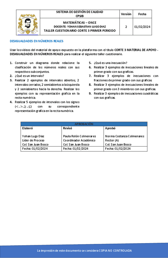 Miniatura del documento 1.-DESIIGUAENRTALLCUESTCORTE3MATEMATICASONCE-1.pdf