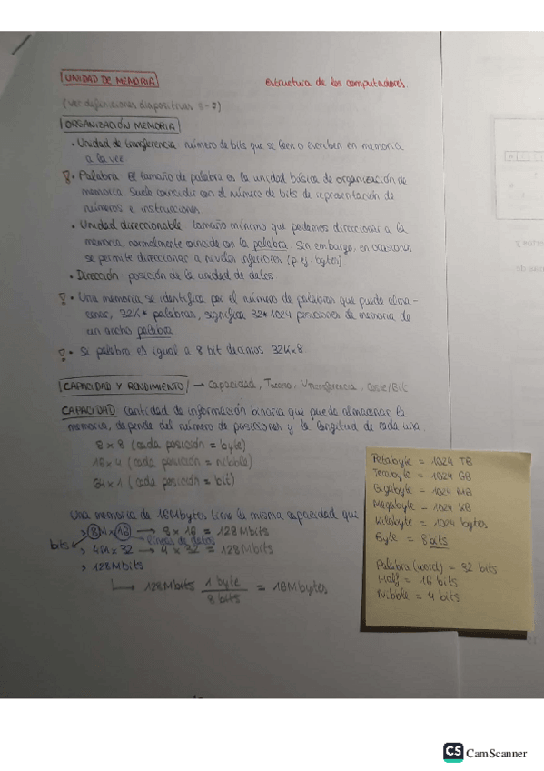 Miniatura del documento Resumen tema 3 Memoria.pdf