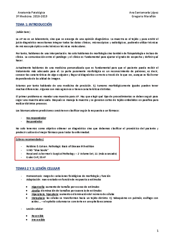 Miniatura del documento Temas 1- 2 y 3 - Lesión celular.pdf