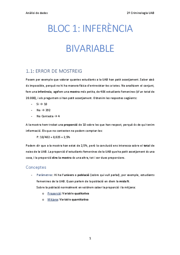 Miniatura del documento Bloc 1. Inferencia bivariable.pdf