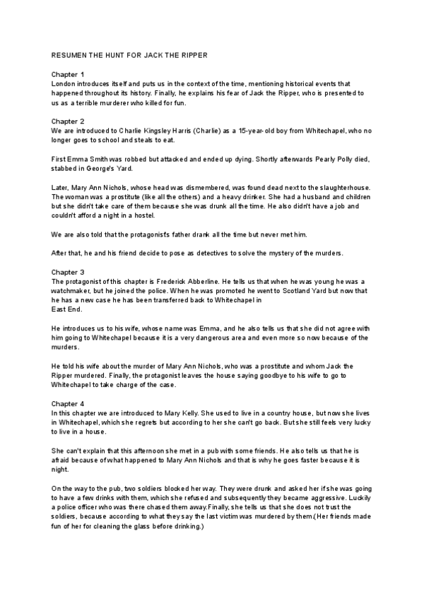 Miniatura del documento Resumen-The-Hunt-for-Jack-the-Ripper-Burlington-Books.pdf