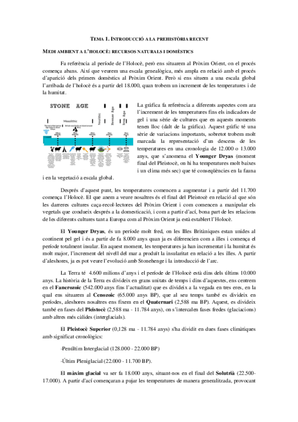 Miniatura del documento Tema 1 Prehistòria Recent.pdf
