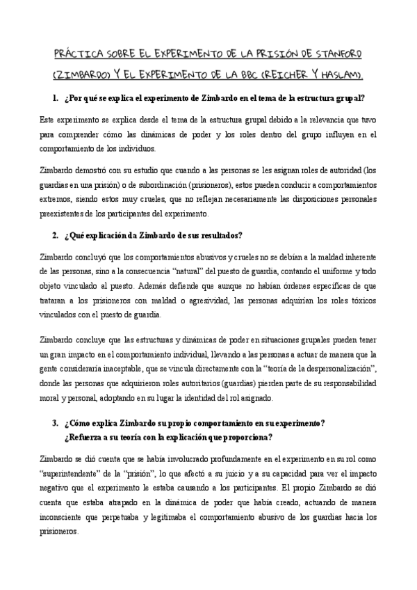 Miniatura del documento PRACTICA Nº4. SOBRE EL EXPERIMENTO DE LA PRISION DE STANFORD ZIMBARDO Y EL EXPERIMENTO DE LA BBC REICHER Y HASLAM..pdf