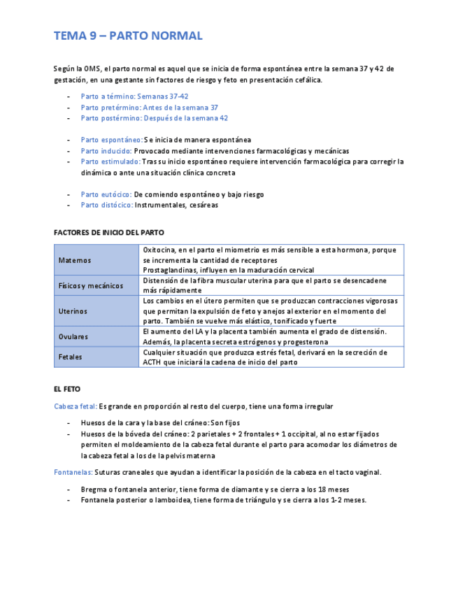 Miniatura del documento Tema-9-Parto-normal.pdf