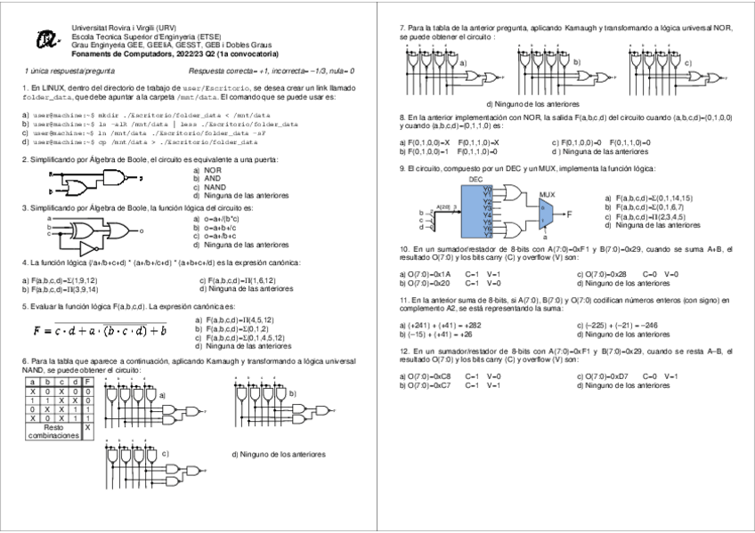 Miniatura del documento Examen-Parcial-2023-Fonaments-de-COmputadors.pdf