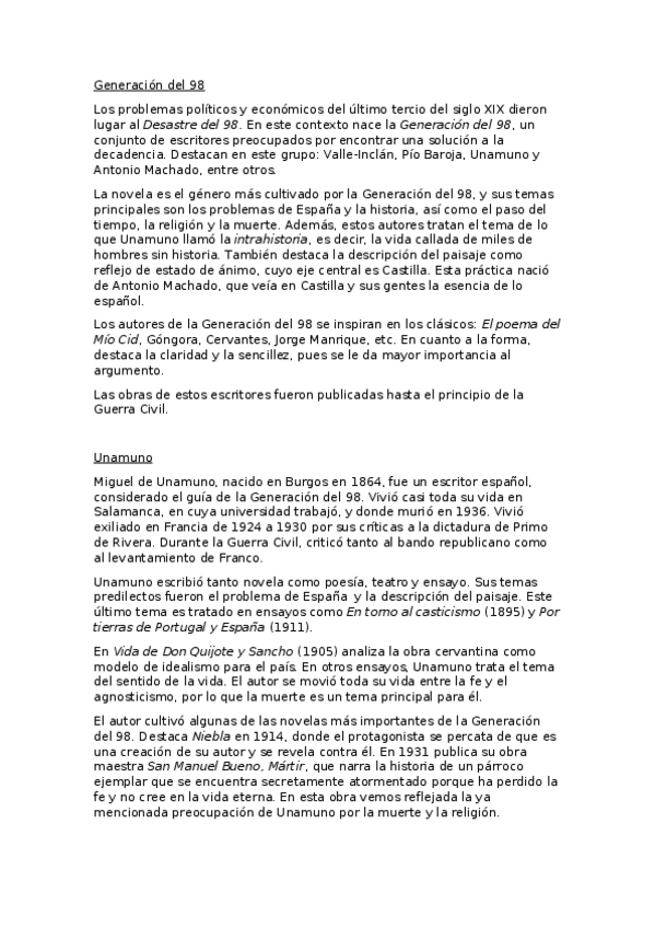 Miniatura del documento Generación del 98.docx