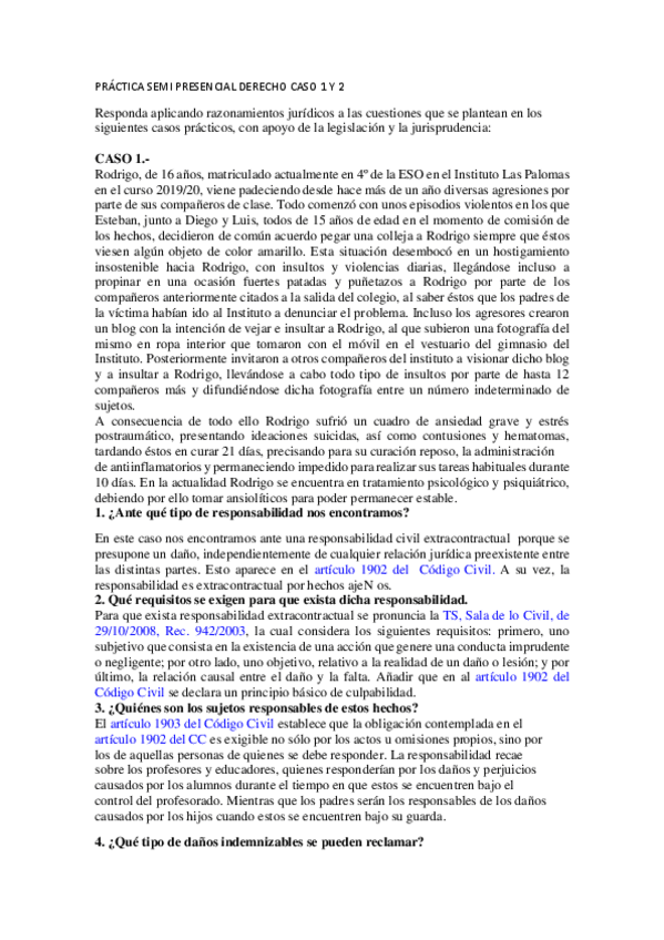 Miniatura del documento PRACTICA-SEMI-PRESENCIAL-DERECHO-CASO-1-Y-2.pdf