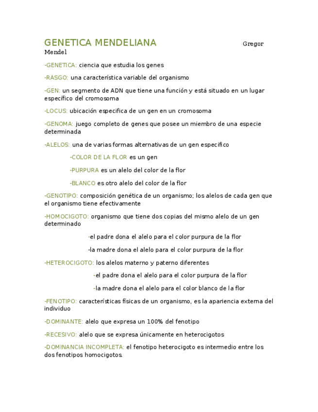 Miniatura del documento GENETICA-MENDELIANA-Gregor-Mendel.docx