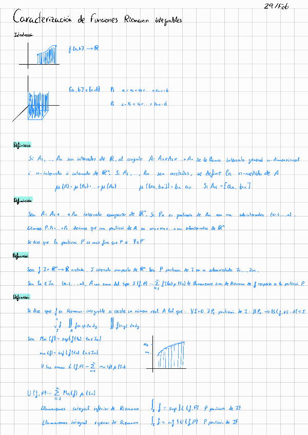 Miniatura del documento Tema 4 Caracterización de Funciones Riemann integrables.pdf