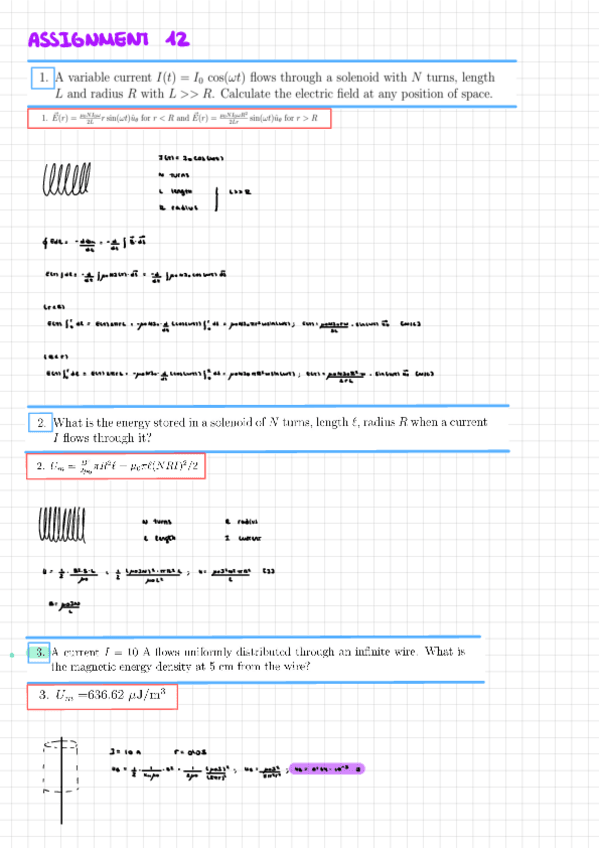 Miniatura del documento Exercises-Assignment-12-Maxwells-Equation.pdf