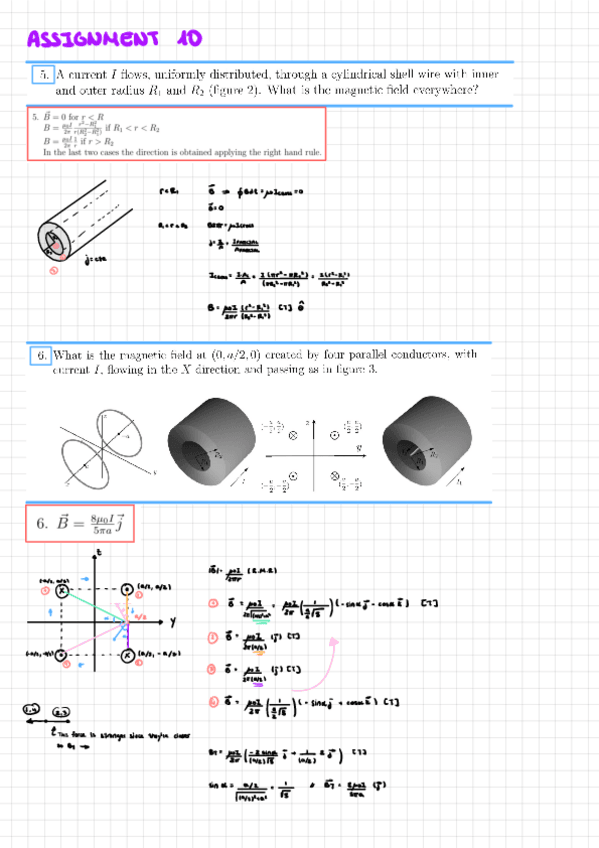 Miniatura del documento Exercises-Assignment-10-Amperes-Law.pdf