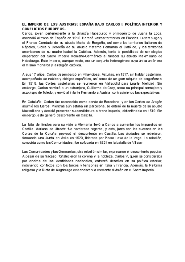Miniatura del documento 3.3.-EL-IMPERIO-DE-LOS-AUSTRIAS-ESPANA-BAJO-CARLOS-I.-POLITICA-INTERIOR-Y-CONFLICTOS-EUROPEOS..pdf