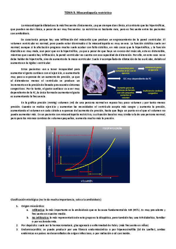 Miniatura del documento Tema 9. Miocardiopatía restrictiva y miocarditis.pdf