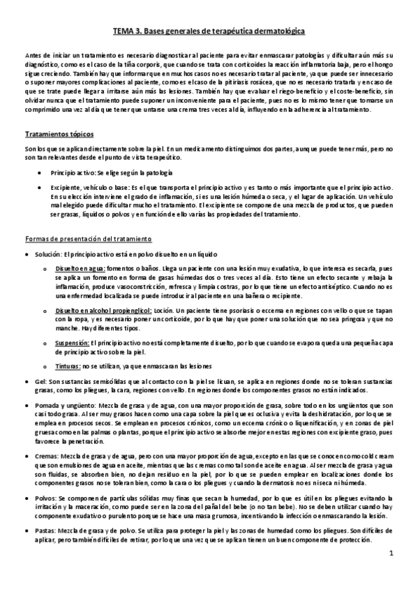 Miniatura del documento Tema 3. Bases generales de terapéutica dermatológica.pdf