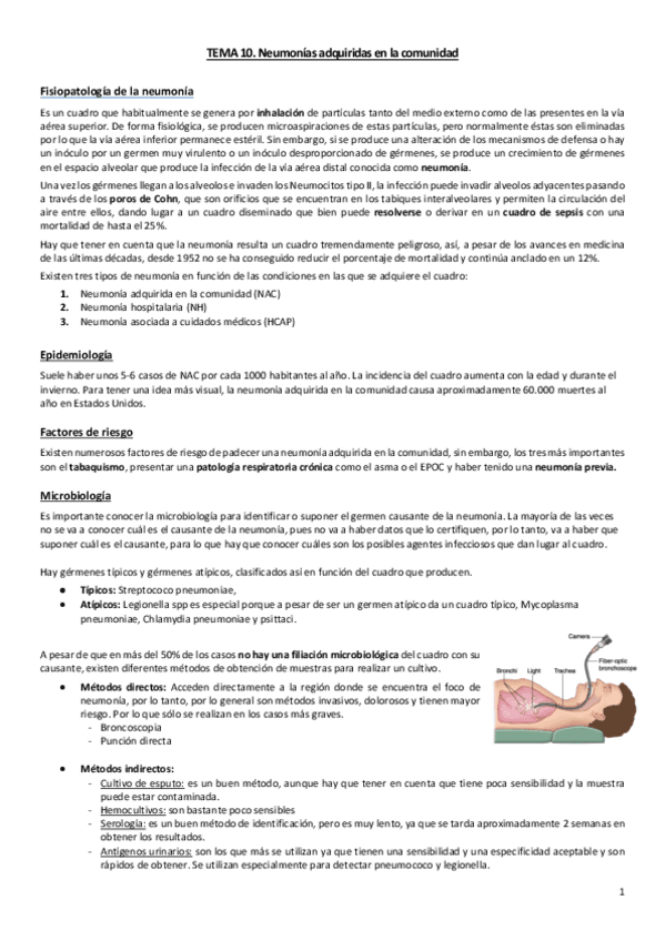 Miniatura del documento Tema 10. Neumonía adquirida en la comunidad.pdf