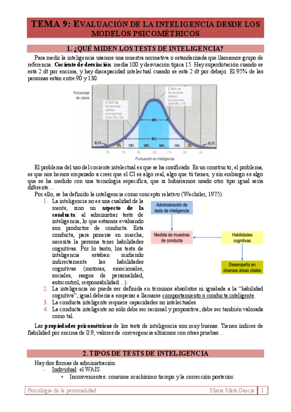 Miniatura del documento Tema 9. Evaluación - Modelos psicométricos (I) .pdf