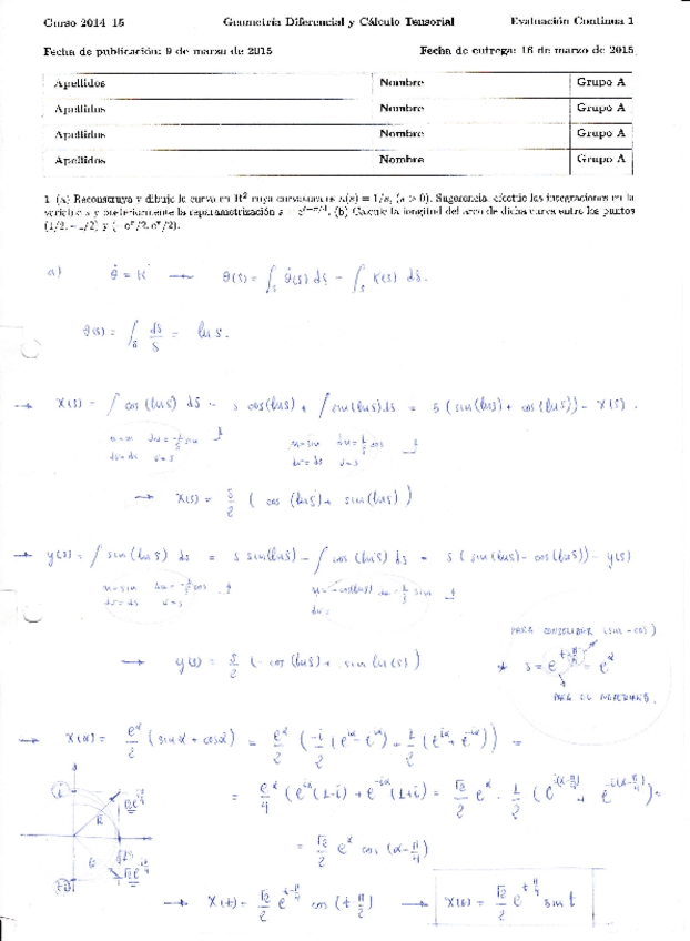 Miniatura del documento EJERCICIOS GEOMETRIA DIFERENCIAL 14-15.pdf