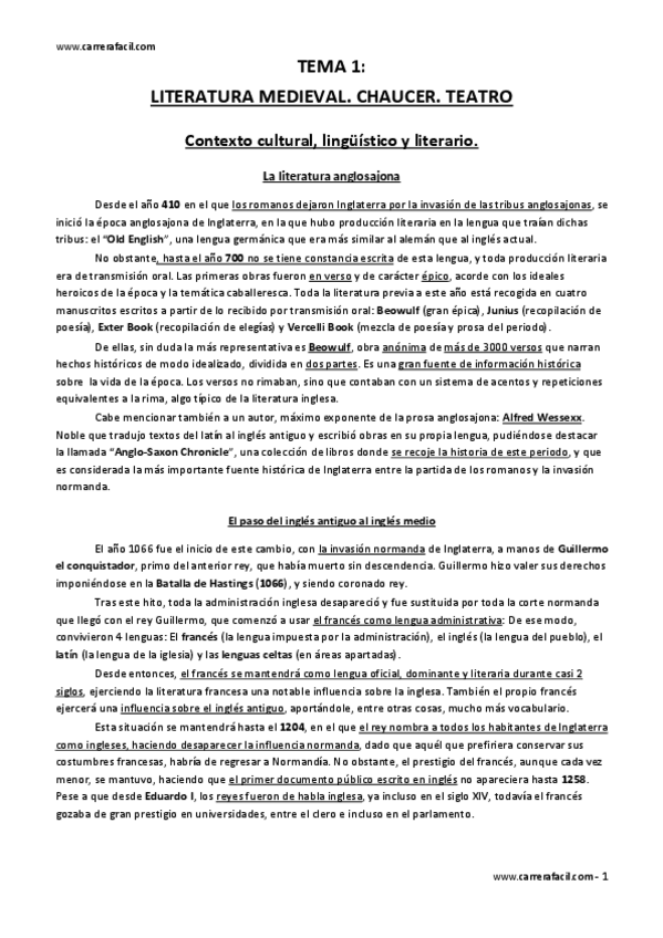 Miniatura del documento Tema-1.-Literatura-medieval.-Teatro.-Chaucer.pdf