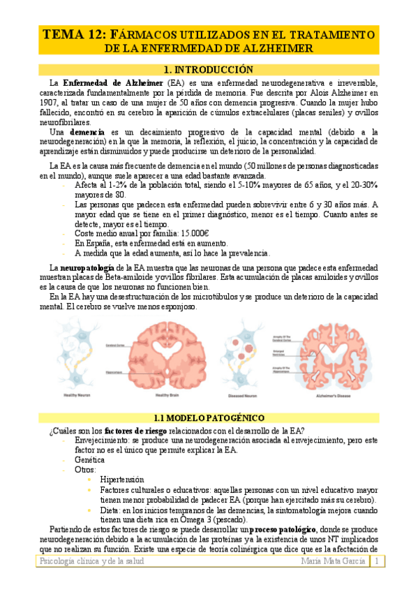 Miniatura del documento Tema 12. Fármacos usados en el tratamiento de EA.pdf