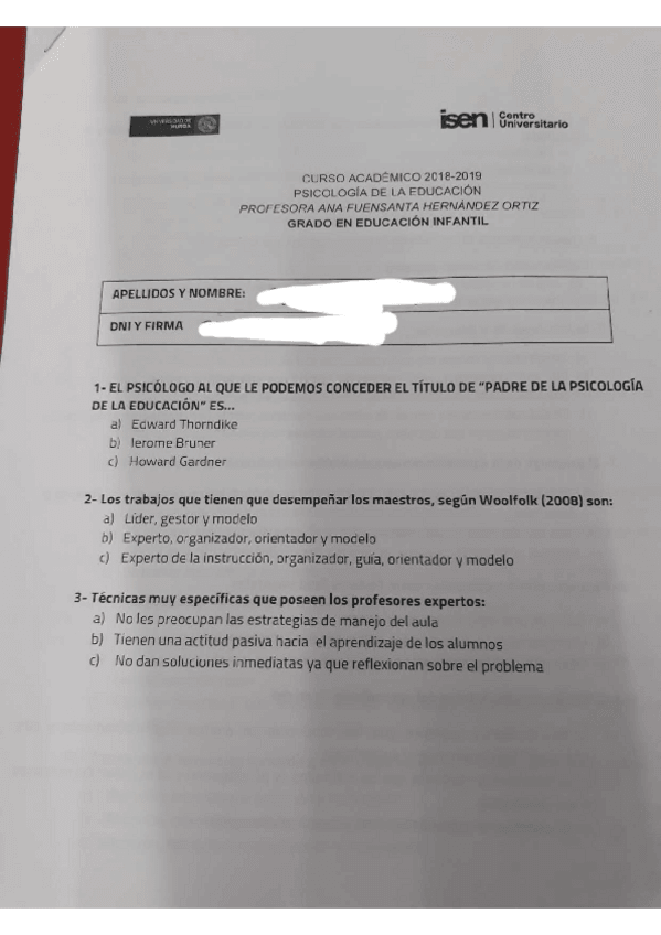 Miniatura del documento Examen Psicología de la educación 2018/19.pdf