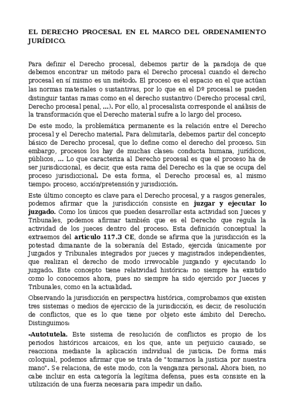 Miniatura del documento DERECHO PROCESAL I.odt