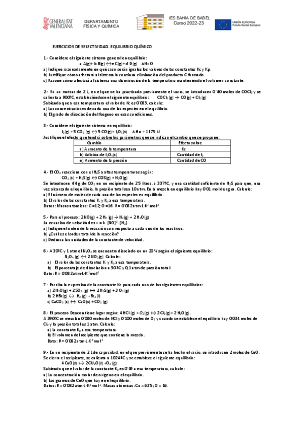 Miniatura del documento Ejercicios-de-Equilibrio-Quimico-2o-bach.pdf