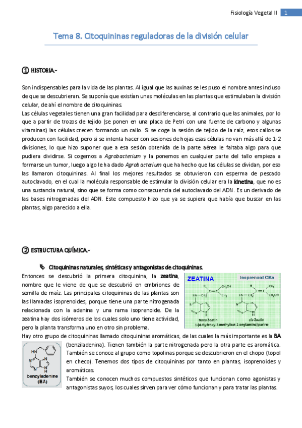 Miniatura del documento Tema 8. Citoquininas reguladoras de la división celular.pdf
