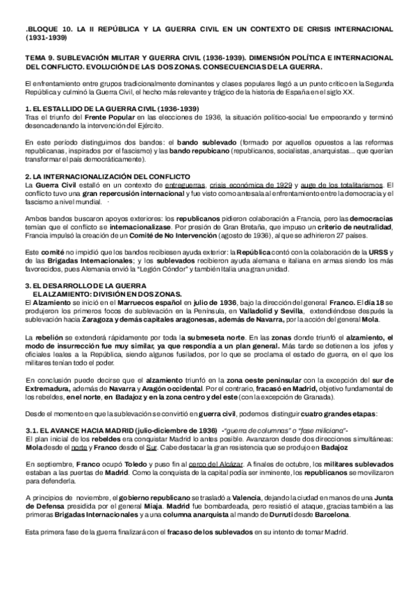 Miniatura del documento EVAU-TEMA-9.-SUBLEVACION-MILITAR-Y-GUERRA-CIVIL-1936-1939.-DIMENSION-POLITICA-E-INTERNACIONAL-DEL-CONFLICTO.-EVOLUCION-DE-LAS-DOS-ZONAS.-CONSECUENCIAS-DE-LA-GUERRA..pdf