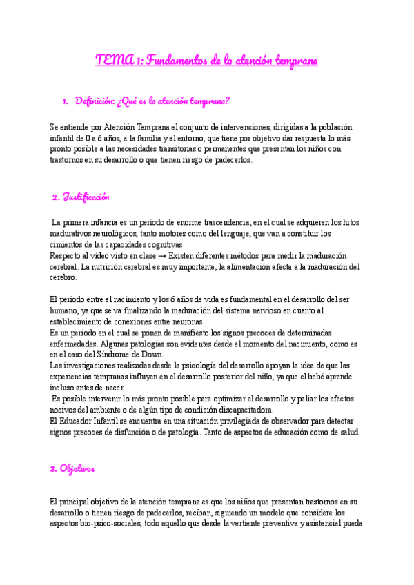 Miniatura del documento TEMA 1 Fundamentos de la atención temprana 2024.pdf