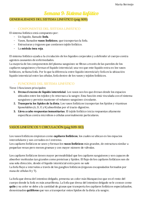 Miniatura del documento Semana 9. Sistema linfático.pdf