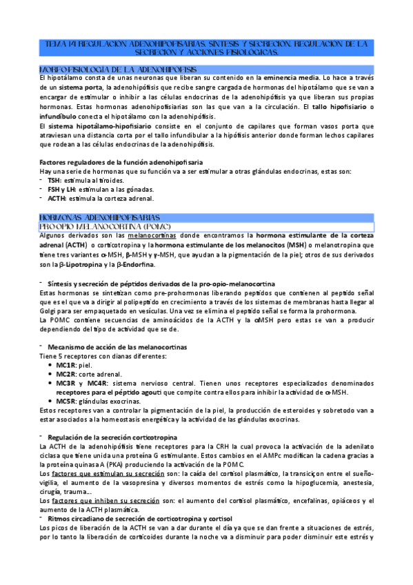 Miniatura del documento TEMA-14-REGULACION-ADENOHIPOFISARIAS.-SINTESIS-Y-SECRECION.-REGULACION-DE-LA-SECRECION-Y-ACCIONES-FISIOLOGICAS..pdf