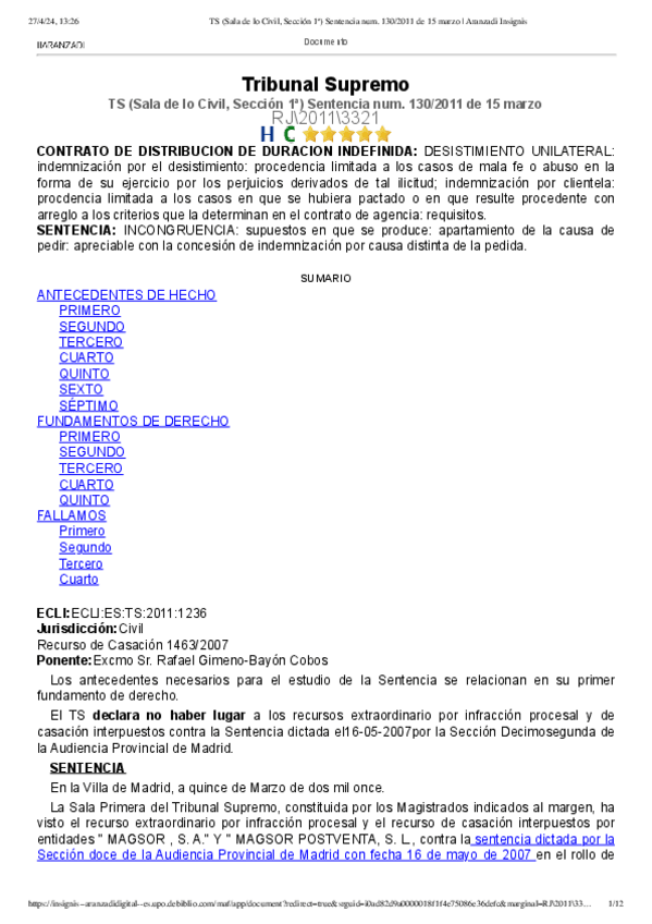 Miniatura del documento TS-Sala-de-lo-Civil-Seccion-1a-Sentencia-num.-1302011-de-15-marzo--Aranzadi-Insignis.pdf