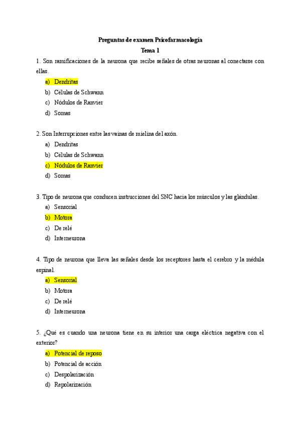 Miniatura del documento Preguntas de examen tema 1 Psicofarmacología.pdf