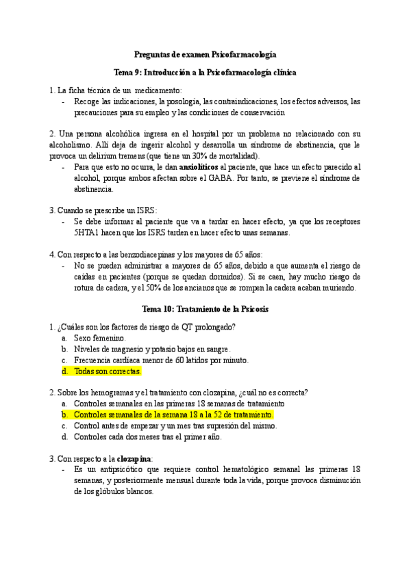 Miniatura del documento Preguntas de examen temas 9, 10, 11, 12 Psicofarmacología.pdf