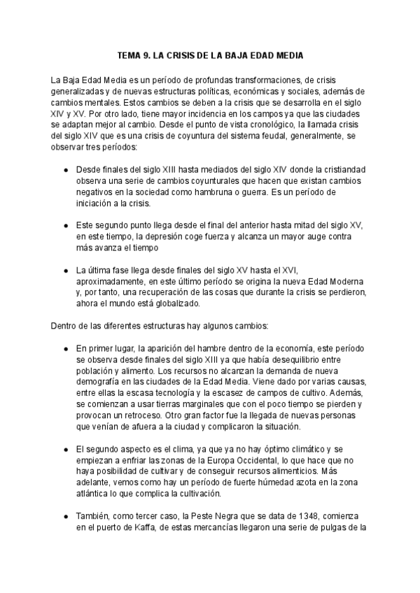 Miniatura del documento EDAD MEDIA II: TEMA 9. LA CRISIS EN LA BAJA EDAD MEDIA.pdf