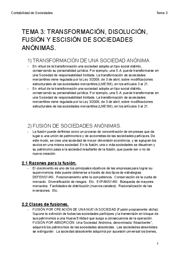 Miniatura del documento RESUMEN-Tema-3-TRANSFORMACION-DISOLUCION-FUSION-Y-ESCISION-DE-SOCIEDADES-ANONIMAS..pdf