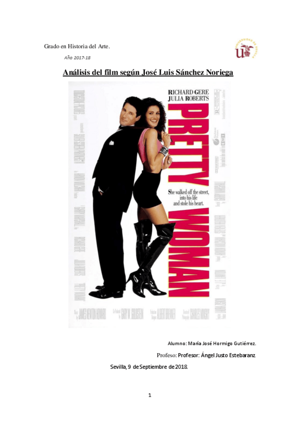 Miniatura del documento Trabajo de cine. PRETTY WOMAN..pdf