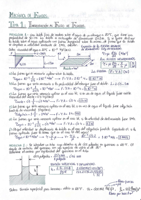 Miniatura del documento M. FLUIDOS: T.1 (Flujo de Fluidos).pdf