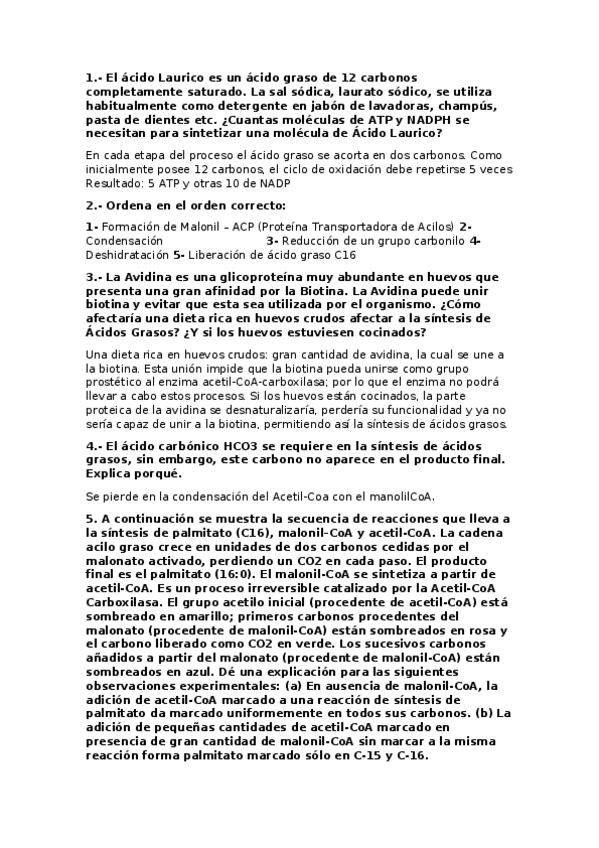 Miniatura del documento Sintesis-Acidos-Grasos-Ejercicios.docx