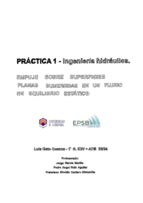 Miniatura del documento PRACTICA-1-HIDRAULICA-Empuje-sobre-superficies-planas-sumergidas-en-un-fluido-estatico.pdf