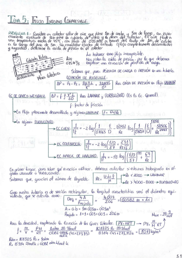 Miniatura del documento M. FLUIDOS: T.5 (Flujo Interno Incompresible).pdf