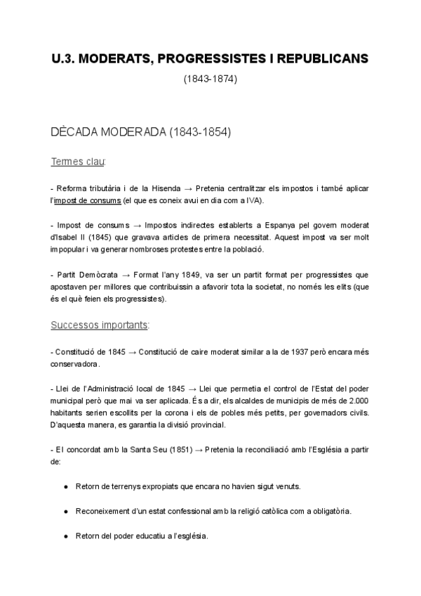 Miniatura del documento Moderats-progressistes-i-republicans-1843-1874-Historia-dEspanya-i-Catalunya.pdf