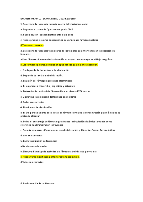 Miniatura del documento EXAMEN-FARAMCOTERAPIA-ENERO-2023-RESUELTO.pdf
