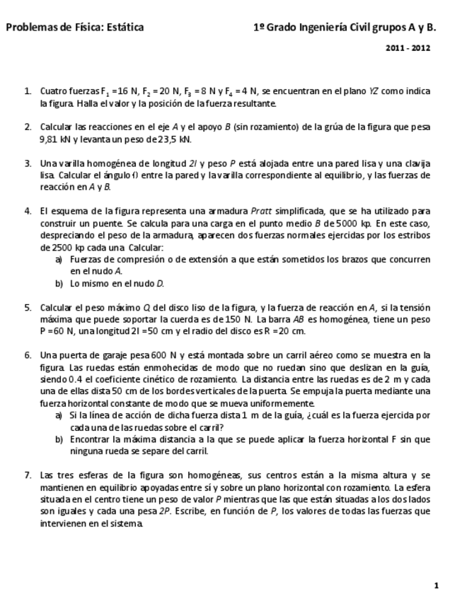 Miniatura del documento Estatica-Problemas.pdf