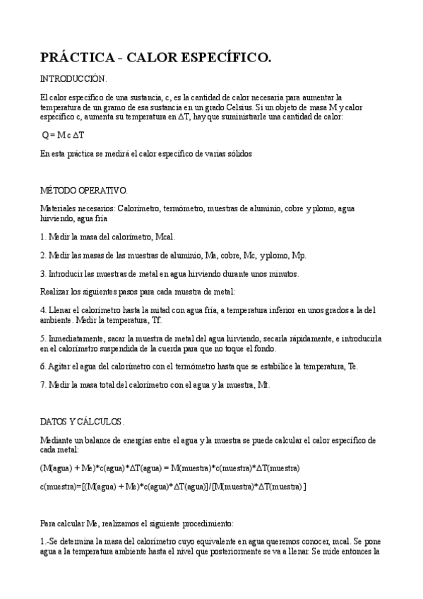 Miniatura del documento Calor específico + calor latente de fusion + termometro de gas a volumen constante.pdf