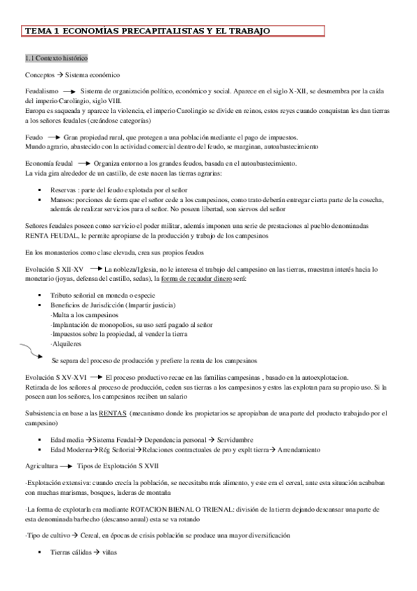 Miniatura del documento TEMA 1 ECONOMÍAS PRECAPITALISTAS Y EL TRABAJO - copia.docx