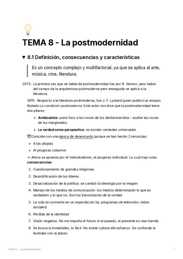 Miniatura del documento TEMA8-Lapostmodernidad.pdf